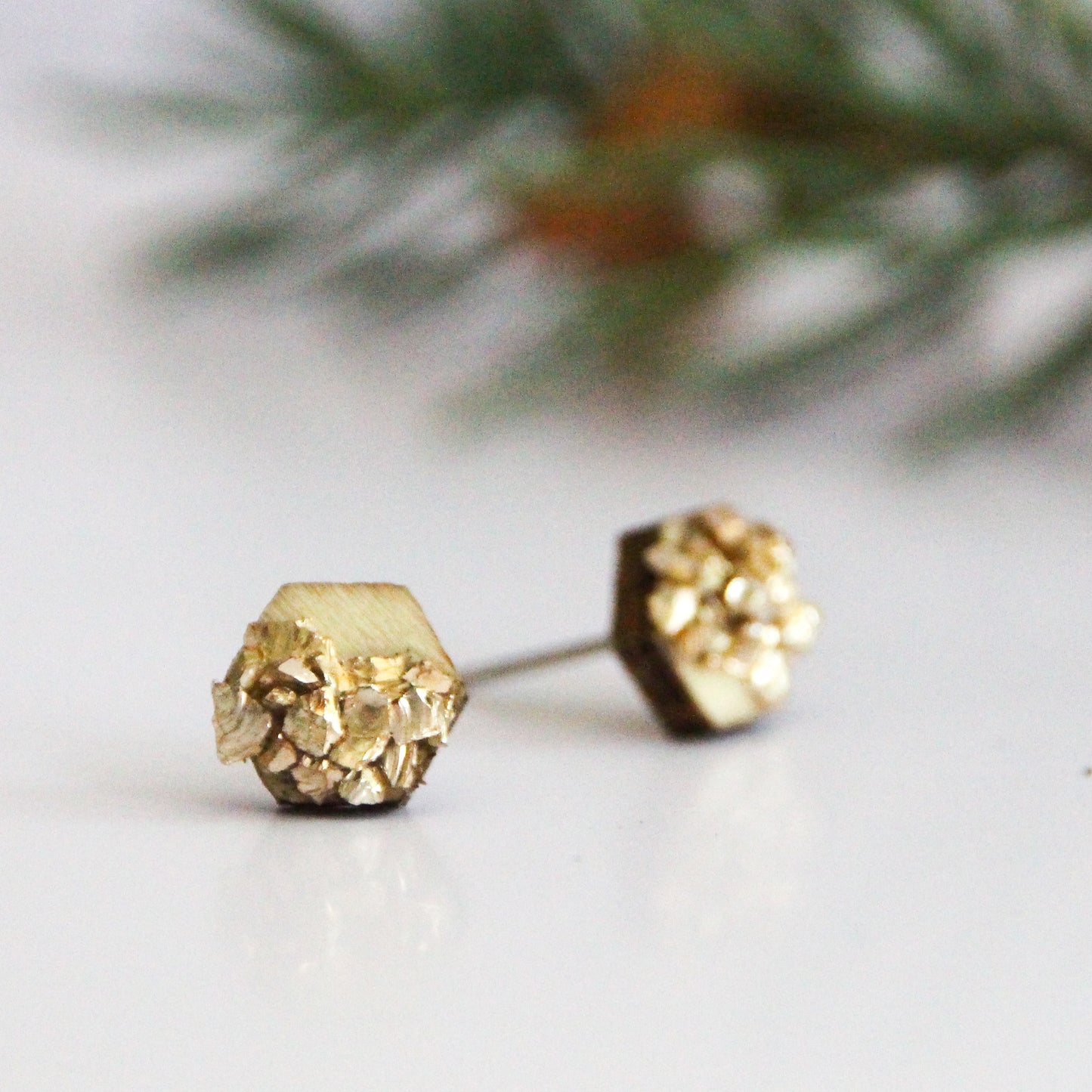 Champagne Please | Stud Earrings