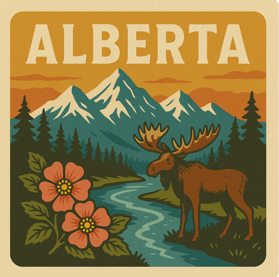 Alberta Magnet | Moose #3