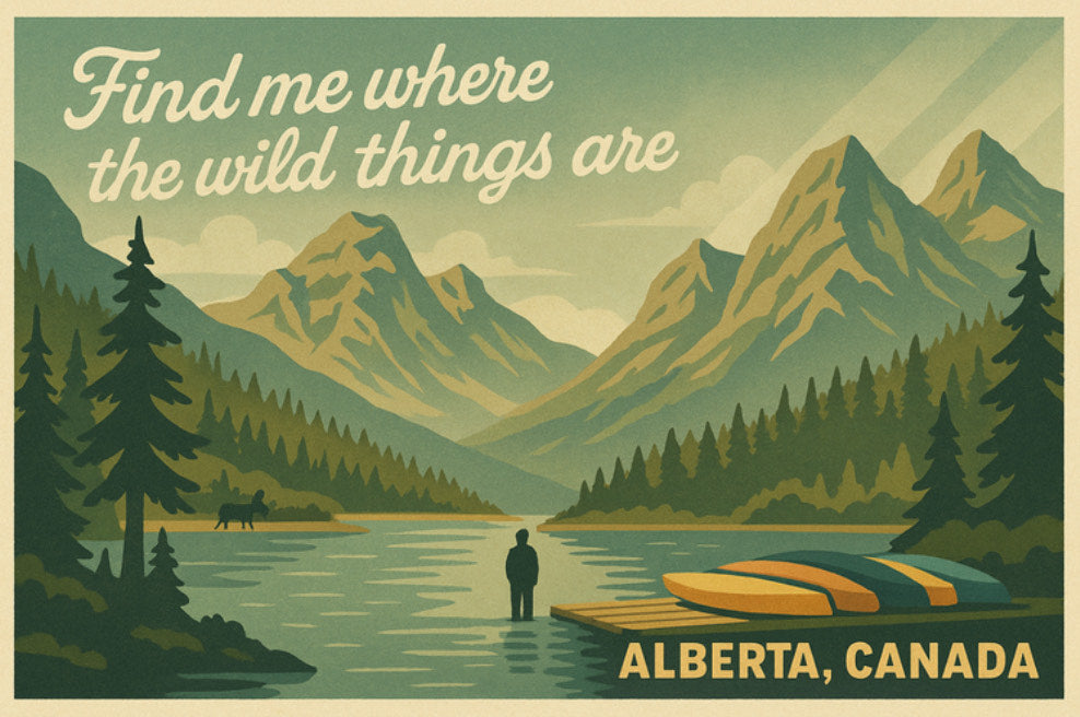 Alberta Postcard | Find Me Where The Wild Things Are #2