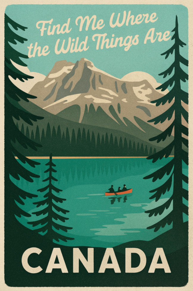 Canada Postcard | Find Me Where The Wild Things Are #2
