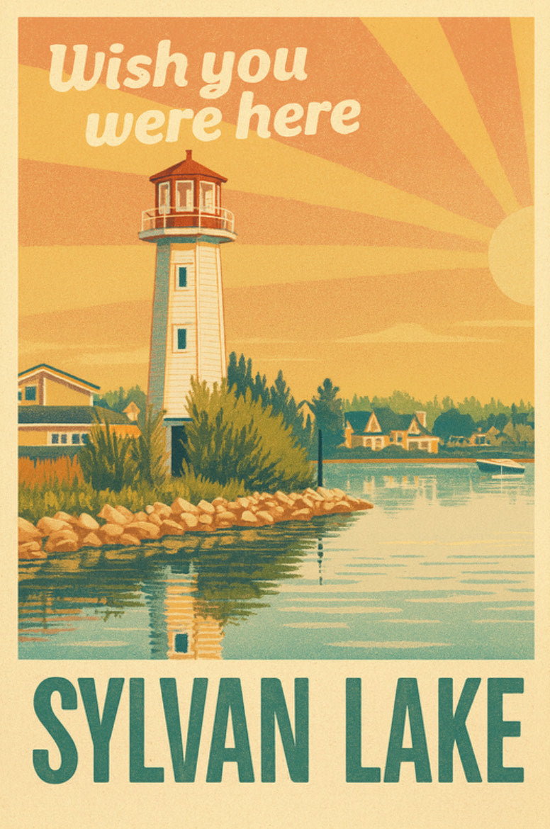 Sylvan Lake Postcard | #2