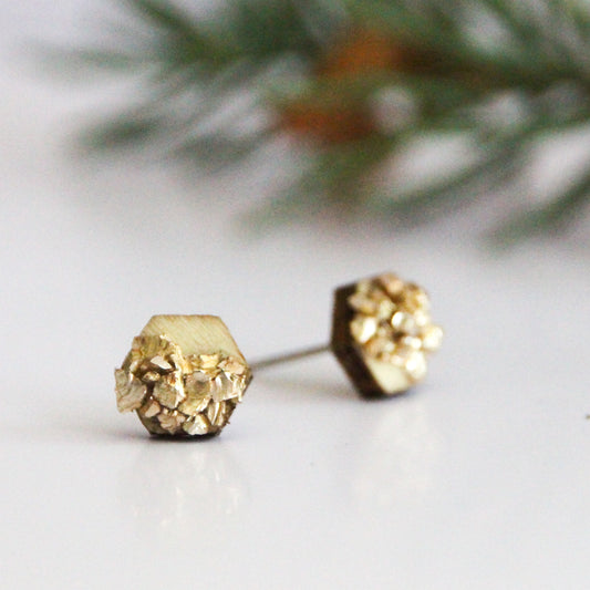 Champagne Please | Stud Earrings