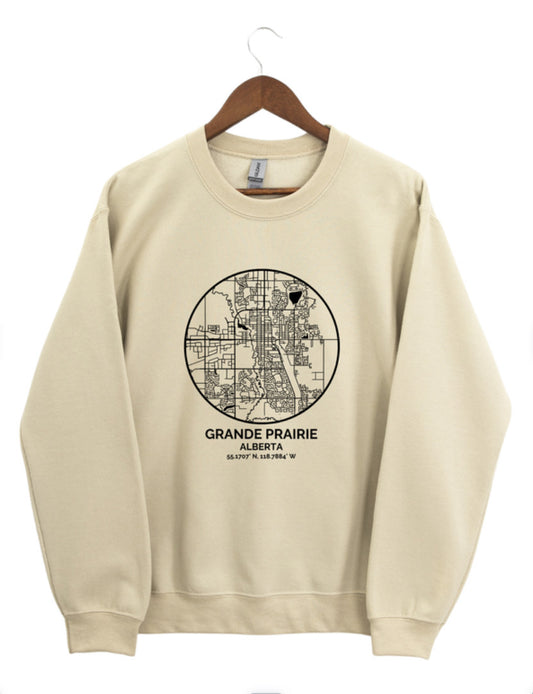 Latitude Grande Prairie | Custom Crewneck #1