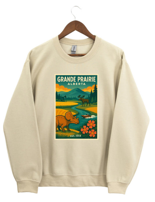 Dinosaurs | Grande Prairie Custom Crewneck #4