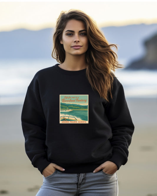 Riverboat Fantasy | Grande Prairie Custom Crewneck #5