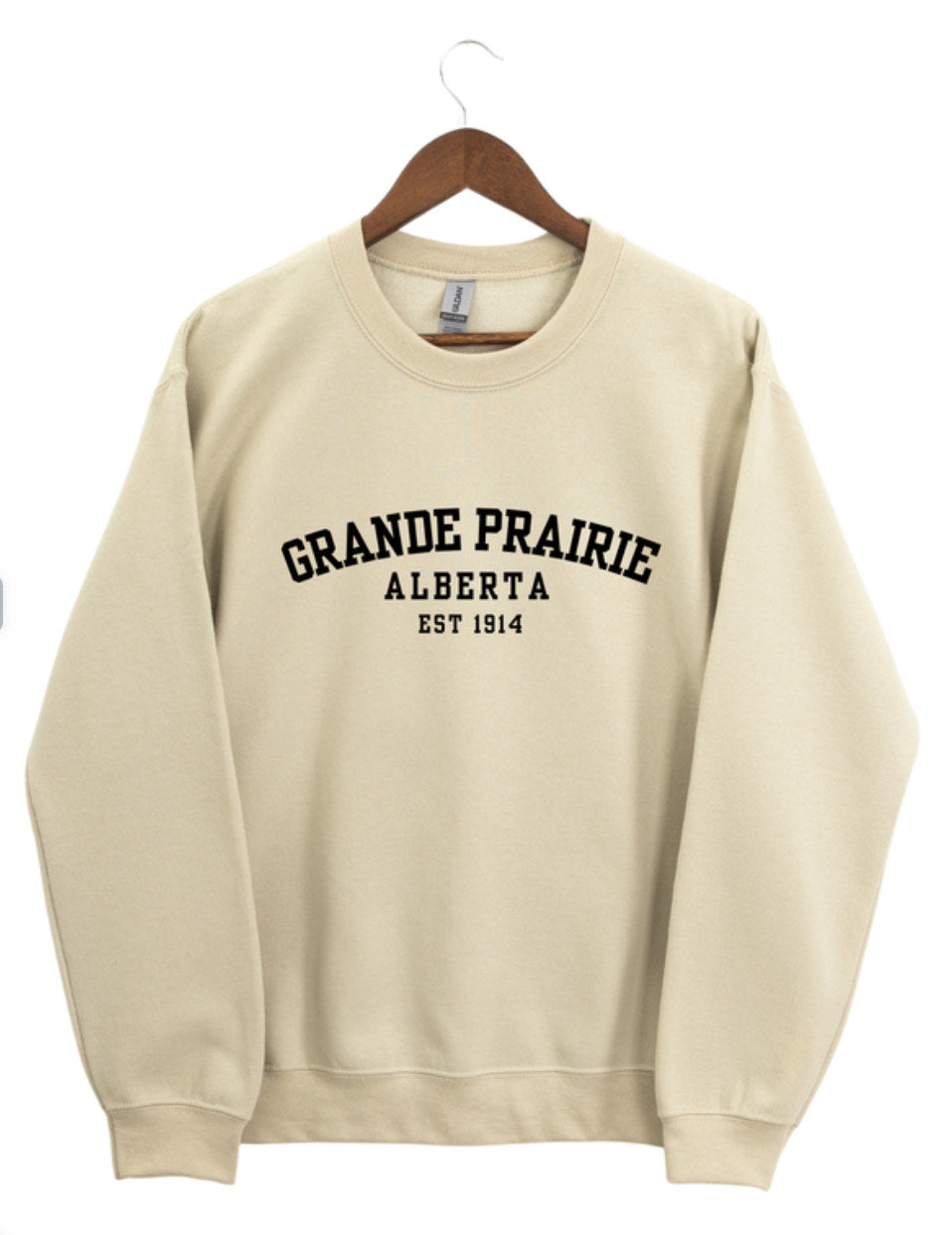 Grande Prairie Alberta EST 1914 | Custom Crewneck #8