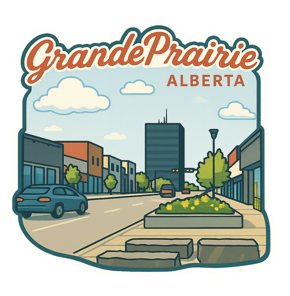 Custom Stickers | Grande Prairie Collection