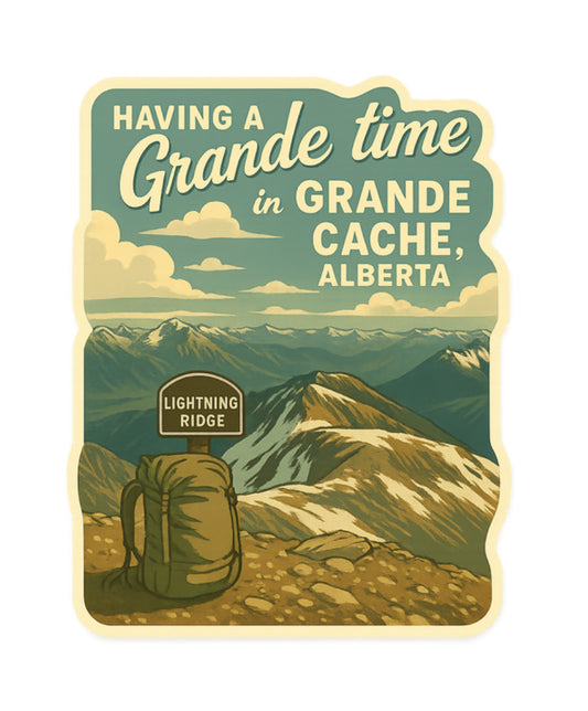 Grande Cache Sticker | Grande Time #8