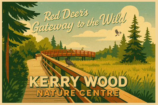 Red Deer Postcard | #3