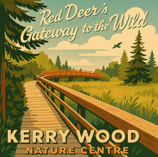 Red Deer Magnet | #3