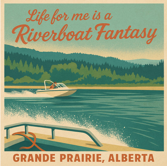 Grande Prairie Magnet | Riverboat Fantasy #4