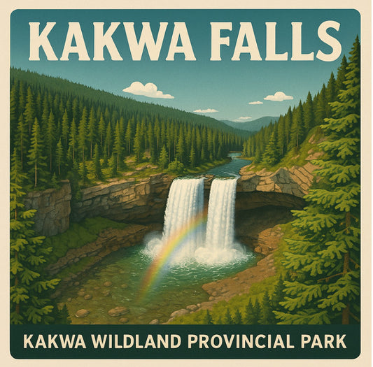 Grande Prairie Magnet | Kakwa Falls #6
