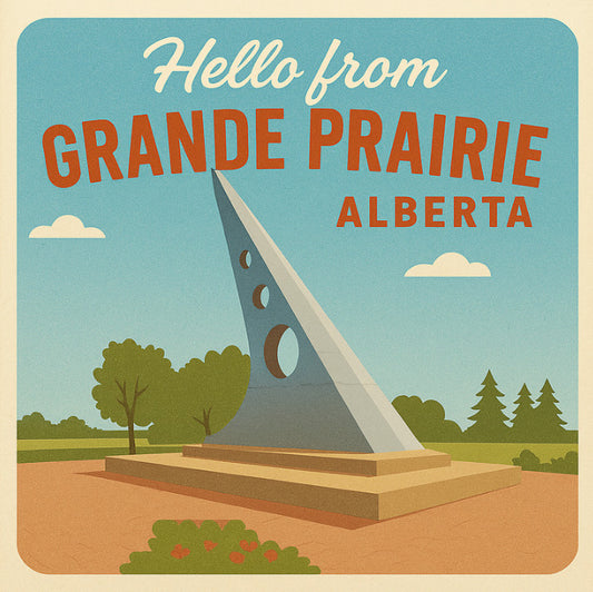 Grande Prairie Magnet | Hello #11