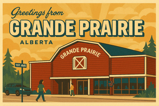 Grande Prairie Postcard | Farmers Market #1