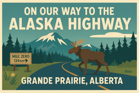 Grande Prairie Postcard | Alaska Highway #2