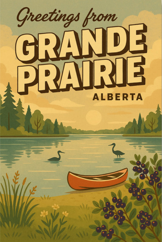 Grande Prairie Postcard | Greetings #5