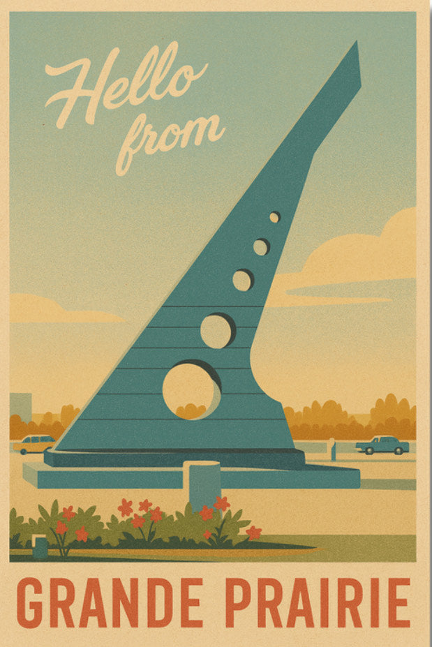 Grande Prairie Postcard | Hello from #10