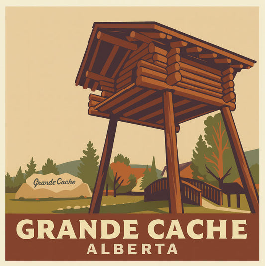 Grande Cache Magnet | #1