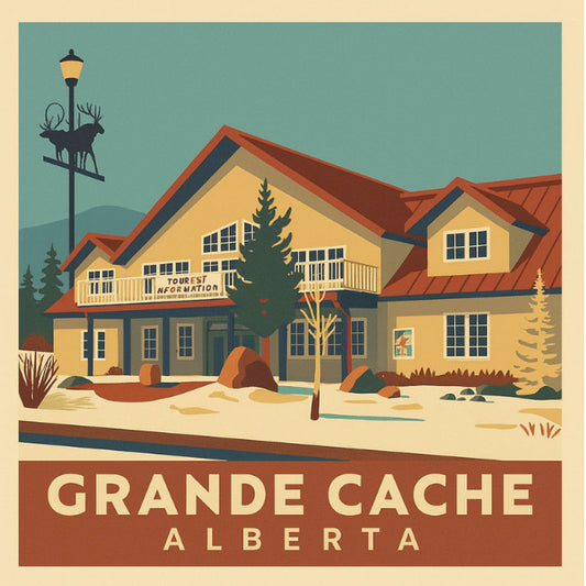 Grande Cache Magnet | #2