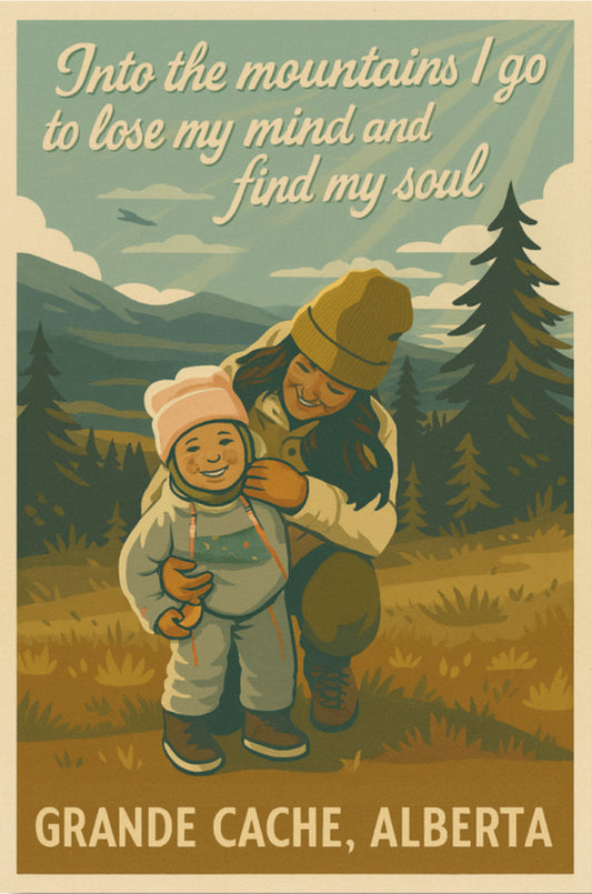 Grande Cache Postcard | Find my Soul #2