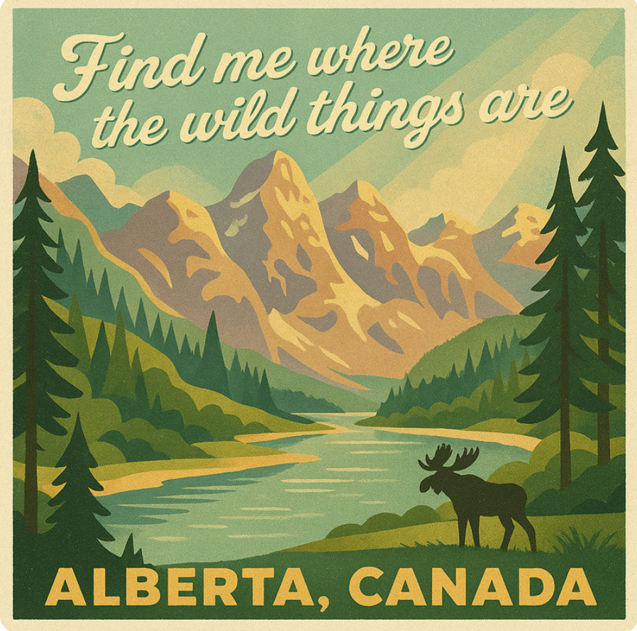 Alberta Magnet | Find Me Where The Wild Things Are #2