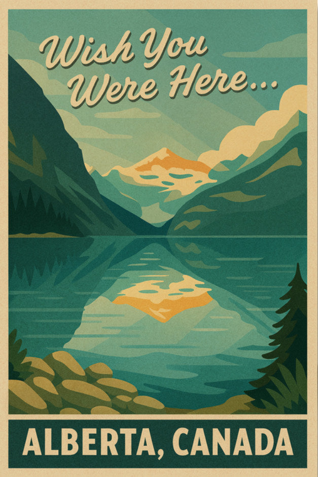 Alberta Postcard | Wish You Were Here #3