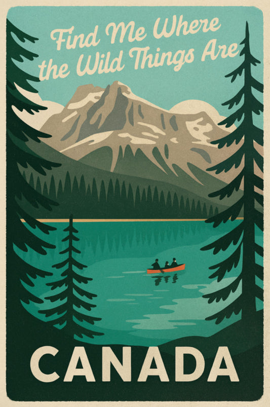 Canada Postcard | Find Me Where The Wild Things Are #2