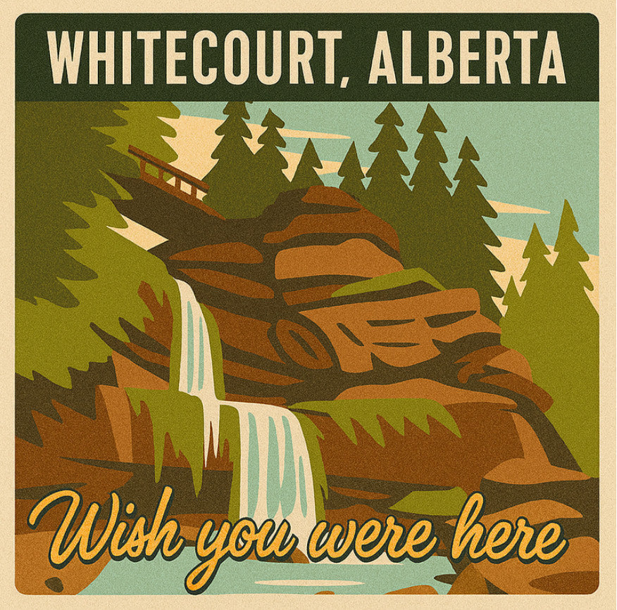 Whitecourt Magnet | Wish You Were Here #1