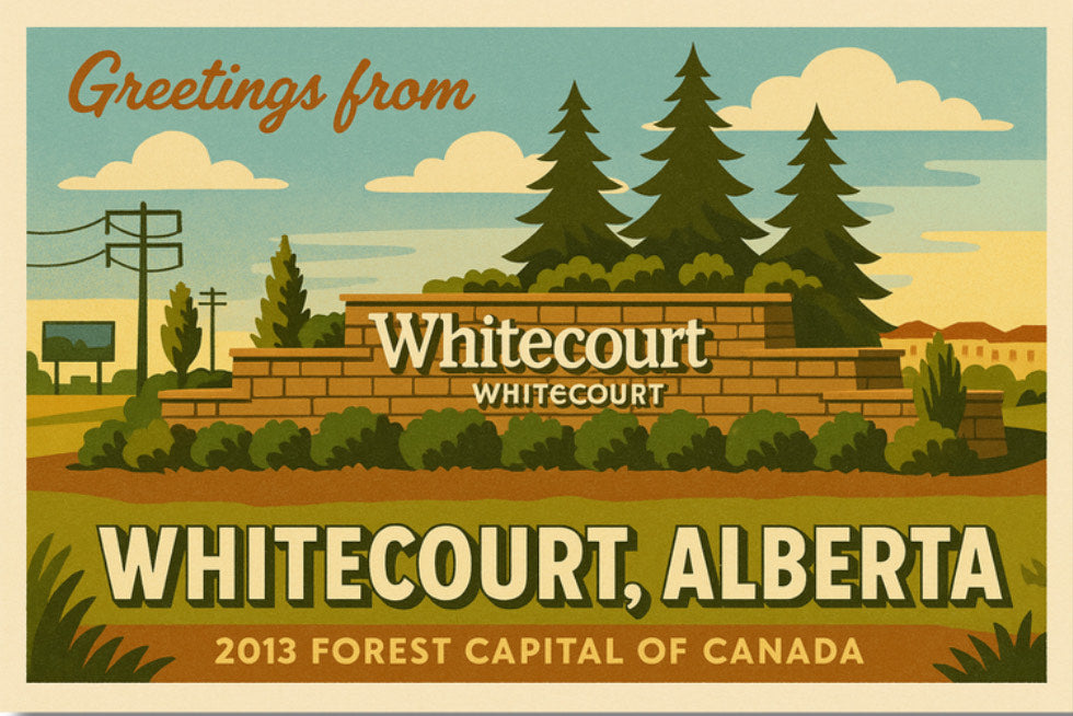 Whitecourt Postcard | Greetings #4