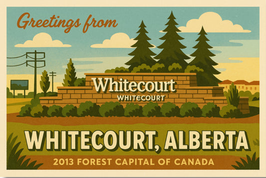 Whitecourt Postcard | Greetings #4
