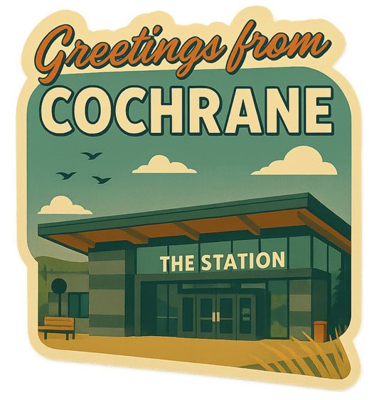Cochrane Sticker | The Station #2