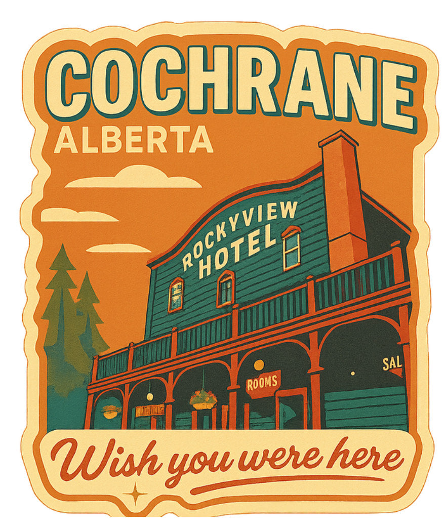 Cochrane Sticker | Wish You Were Here #3