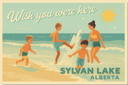 Sylvan Lake Postcard | #1