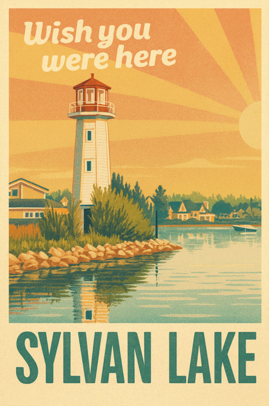 Sylvan Lake Postcard | #2
